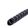 Spiral Protector 2 Meters 5 Meters Spiral Wires Organizer Casing 8mm to 22mm Spiral Line Protective Computer Cable Flexible Hydraulic Hose Sleeve Wraps Cable(Black,22mm 5 Meter) view 1