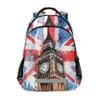 ALAZA British Flag Big Ben Backpack Purse for Women Men Personalized Laptop Notebook Tablet School Bag Stylish Casual Daypack, 13 14 15.6 inch view 1