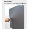 55 Inch 65 Inch TV Cover, Covered With Dust Cover Cloth, New LCD Wall Hanging Light Luxury And Simple Cover Cloth(Size:65-70IN,Color:A) view 2