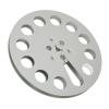 1/4 7 Inch Empty Tape Reel, 11 Holes Open Reel Audio Aluminum Alloy Takeup Reel, for Use with Reel to Reel Tape Players view 2