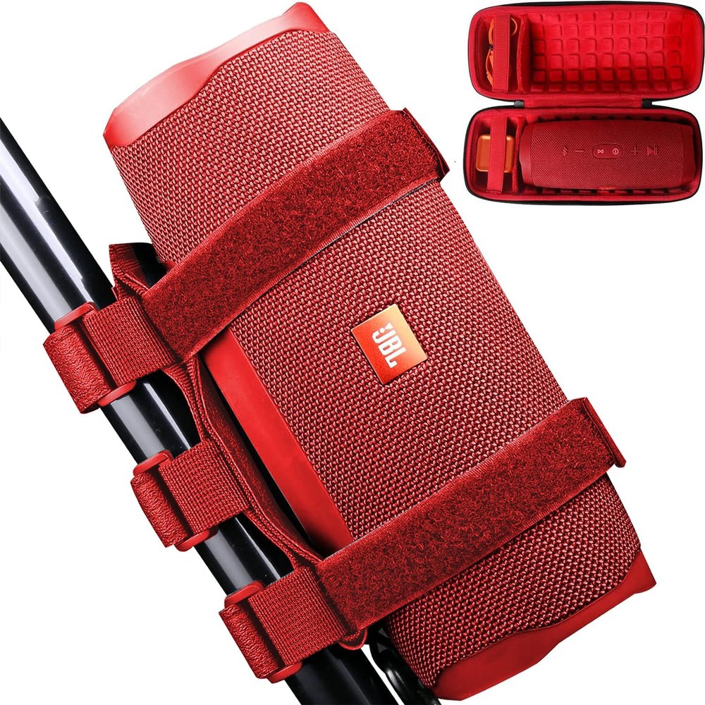 co2CREA Speaker Mount + JBL Charge 5 Speaker Hard Case