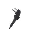 JUYODE 10 Pcs BD502 BD502i Earpiece for Hytera BD552i PD562 PD482i PD402i HYT TC-508 TC-580 TC-610 RCA RDR2500 2550 2600 XR150 D Shape Surveillance Walkie Talkie Radio Headset Ear Piece with PTT Mic view 2