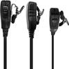 JUYODE 10 Pcs BD502 BD502i Earpiece for Hytera BD552i PD562 PD482i PD402i HYT TC-508 TC-580 TC-610 RCA RDR2500 2550 2600 XR150 D Shape Surveillance Walkie Talkie Radio Headset Ear Piece with PTT Mic view 4