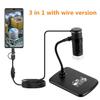 WEIWO 1000X Digital Microscope 1080P high-Definition Microscope Smart Phone Camera Video for PCB Welding Slideshow Viewing etc(Type A) view 2