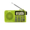 Rysamton Portable AM/FM Radio, Digital Radio Recorder, Bluetooth 5.0 Speaker, Alarm & Sleep Function, 12/24H Time Display (Yellow Green) view 1