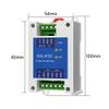2 Channel RS485 Repeater Industrial Grade E810-R12 Power Signal Isolation ESD Protection DC 8-28V Rail Mounting High Speed view 2