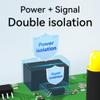 2 Channel RS485 Repeater Industrial Grade E810-R12 Power Signal Isolation ESD Protection DC 8-28V Rail Mounting High Speed view 4
