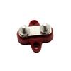JECOMPRIS 3pcs 48v Automotive Terminal Power Distribution Block Car Boat Bus Bar Red Heavy Duty Cable Connect view 4