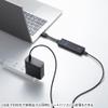 Sanwa Supply VGA-EXWHD12CTX 4K Compatible Wireless HDMI Extender (for Type-C Connection, Transmitter Only) view 4