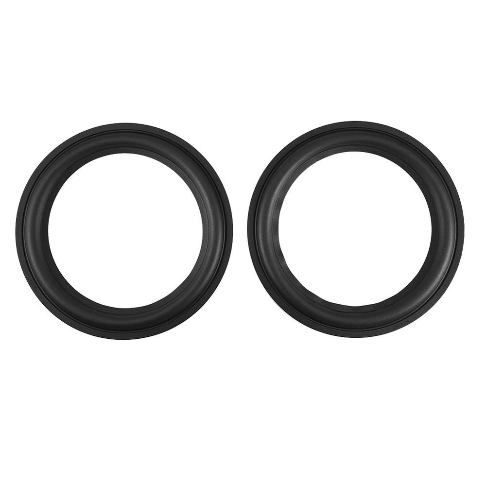 Horn Rubber Edges, 2pcs 8inch Audio Speaker Surround Repair Rubber Woofer Repair Parts for, Speakers