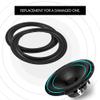 Horn Rubber Edges, 2pcs 8inch Audio Speaker Surround Repair Rubber Woofer Repair Parts for, Speakers view 4