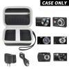 Boobowl Digital Camera Case Compatible with Yifecial/for EROOLU/for VAHOIALD/for Kaisoon/for Kodak Pixpro/for Canon PowerShot ELPH 180 190/ for Sony DSCW800 DSCW830 Kids Cameras view 3