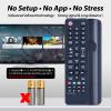 AA59-00786A Replacement Remote fit for Samsung 3D Full Smart HD LED TV F6800 F6700 UE40F8000ST UE40F6800 UE40F6700 UN55F6800 UN46F6800 UN50F6800 UN40F6800 UE50F6470 view 3