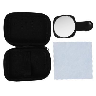 Housoutil Phone Rear Camera Mirror Reflector Clip for Smartphones Portable Accessory for Live Streaming and High-Definition Photos Easy to Use Compatible Phones