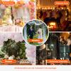 Fluoxtine 10ft x 20ft Backdrop Stand, Pipe and Drape Backdrop Stand Kit, Adjustable Heavy Duty Stainless Steel for Backdrop, Background Stand Backdrop Wedding Birthday Party Banquet Decorations view 2