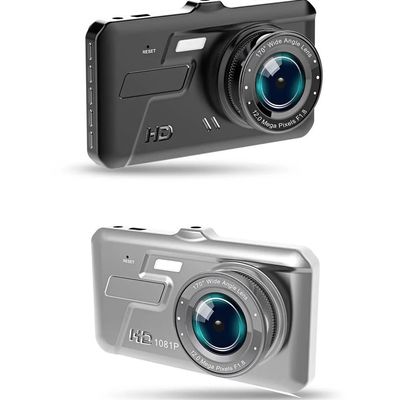 DirectNine Basics Loop Recording Car Recorder Cross Border Dual Lens HD 4 inch IPS Touch Screen Car Camera Front and Rear Dual Recording
