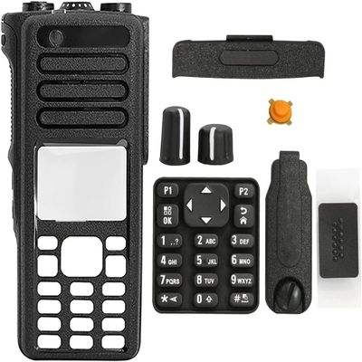 Amazingxiax 20Pack XPR7550 Black Housing Case Front Cover with Keypad Compatible with XPR7550 XPR7580 XIR P8668 XIR P8660 DP4800 DP4801 DGP8550 DGP5550 Radio(black)