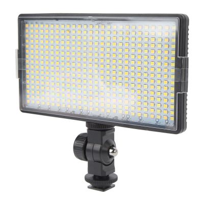 30W LED 416 LED Video Light with 180 Adjustment, Compact Fill Light Panel for Photography