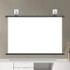 Wall-Mounted Projection Screen - Outdoor Foldable Mobile Movie Screen 4:3/16:9 HD Anti-Crease Portable Projector Screen, 170 Wide Angle, for Indoor Movies, Conferences, Games (60) ( 100inch 4:3) view 1