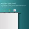 Wall-Mounted Projection Screen - Outdoor Foldable Mobile Movie Screen 4:3/16:9 HD Anti-Crease Portable Projector Screen, 170 Wide Angle, for Indoor Movies, Conferences, Games (60) ( 100inch 4:3) view 4