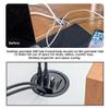 ChenYang USB 3.0 Flush Mount Desktop HUB,3 USB 3.0 Port HUB Grommet Hole 2.36"(60mm) with SD/TF Card Reader Port view 4
