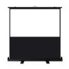 Floor Projection Screen-4:3/16:9/16:10 HD Portable Freestanding Projector Screen Manual Pull Up Projector Screen Etractable Design, for School | Theatre | Cinema | Home (80 inch 16:9) ( 100inch 4:3) view 1