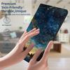 DHYYDSQZ Slim Case for 6.8" Kindle Paperwhite (11th Generation-2021) and Kindle Paperwhite Signature Edition Lightweight Adjustable Stand Smart Shell Cover with Auto Wake/Sleep, A Art Galaxy view 3