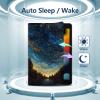 DHYYDSQZ Slim Case for 6.8" Kindle Paperwhite (11th Generation-2021) and Kindle Paperwhite Signature Edition Lightweight Adjustable Stand Smart Shell Cover with Auto Wake/Sleep, A Art Galaxy view 4