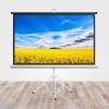 FAFACAI Free-Standing Tripod Projection Screen, 4:3/16:9 HD Outdoor Indoor Foldable Movie Projection Screen, Portable Mobile Projector Screen for Home Office Presentations (84) (60inch 4:3) view 1