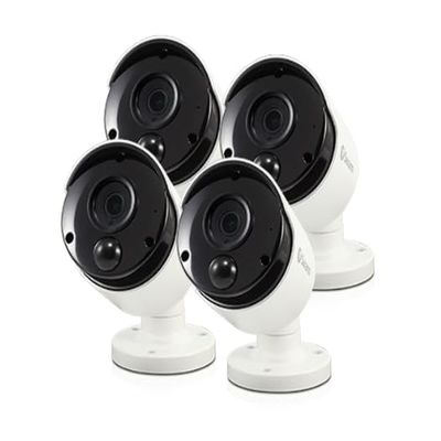 4K Ultra HD Thermal Sensing Bullet Security Camera PRO-4KMSB 4 Pack - SRPRO-4KMSBWB4