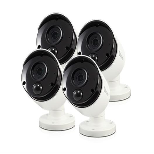 4K Ultra HD Thermal Sensing Bullet Security Camera PRO-4KMSB 4 Pack - SRPRO-4KMSBWB4
