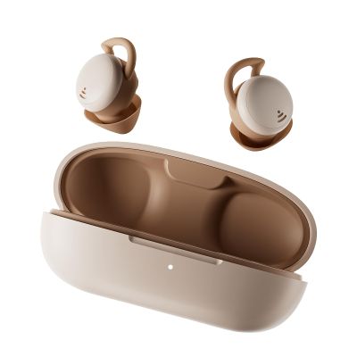 Sleep Headphones sleep headphones wireless bluetooth Comfortable Noise Cancelling Sleep Earbuds for Side Sleepers Sleep Earbuds for Insomnia Side Sleeper Snoring Invisible Earbudscoffee color