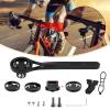 BIKOOCO Out Front Cycling Computer Mount- Aluminum Alloy Bike Computer Mount Compatible with Garmin,Wahoo,Bryton,Cateyer,Gopro Interface Sports Action Camera and Bike Light Mounts for Cycling Lover view 1