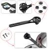 BIKOOCO Out Front Cycling Computer Mount- Aluminum Alloy Bike Computer Mount Compatible with Garmin,Wahoo,Bryton,Cateyer,Gopro Interface Sports Action Camera and Bike Light Mounts for Cycling Lover view 3