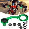 BIKOOCO Out Front Cycling Computer Mount - Garmin Bike Mount for Garmin Edge 200 500 510 520 800 810 820 1000 1030,Bike Computer Mount Compatible with Road Bike GPS Computer,Garmin,Combo view 1