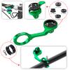 BIKOOCO Out Front Cycling Computer Mount - Garmin Bike Mount for Garmin Edge 200 500 510 520 800 810 820 1000 1030,Bike Computer Mount Compatible with Road Bike GPS Computer,Garmin,Combo view 3