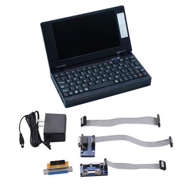 TECKEEN Portable 386SX@40MHZ CPU Laptop Computer for IBM PC Compatible Handheld Computer, 2GB CF XT-IDE Hard Disk