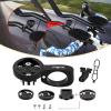 BIKOOCO Bike GPS Computer Mount- Short Version Bike Computer Mount for Aero Bars, Black Aluminium Bike Mount for Garmin,for Combo & for GoPro Action Camera view 1