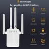 Repeater Range Extender 300Mbps Signal Amplifier 802.11N/B/G Booster Repetidor Wi Fi Reapeter for Home (Color : OneColor) view 3