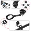 Bike Computer Mount Out Front Cycling Computer Mount Compatible with Garmin,Wahoo,Bryton,Cateyer,Gopro Interface Sports Action Camera and Bike Light Mount for Cycling Lover view 3
