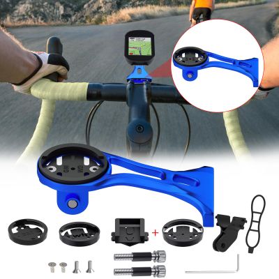 BIKOOCO Out Front Bike Computer Mount - Lightweight GPS and Action Camera Compatible Mount for Garmin, Wahoo, Bryton, Cateye - Ideal 32mm Handlebar Accessory for Mountain, Road, and Gravel Bikes
