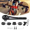 BIKOOCO Out Front Cycling Computer Mount Bike Computer Mount Compatible with Garmin,Wahoo,Bryton,Cateyer,Gopro Interface Sports Action Camera and Bike Light Mount for Cycling Lovers view 1