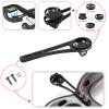 BIKOOCO Out Front Cycling Computer Mount Bike Computer Mount Compatible with Garmin,Wahoo,Bryton,Cateyer,Gopro Interface Sports Action Camera and Bike Light Mount for Cycling Lovers view 3