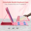 FUWANG Keyboard Case for iPad 10th Generation Case with Keyboard Bundle with Wireless Mouse,Rechargeable LED Wireless Bluetooth Mouse view 4