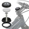 Thinvik Bike Mount for Airtag Hidding Inside Headset Top Cap - Fit Headset Tube Diameter of 31.8mm - Anti Theft - GPS Bicycle Tracker Accessories view 1