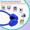 CN-Outlet 25 Pack Kids Headphones Bulk for Classroom School,Durable Wholesale Wired On Ear Headphones for Kids Student Boys Girls Adults(Bule) view 4