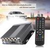 Car Mobile DVR, Realtime Car DVR, 4CH Car Video Recorder with Remote Controller for Car Taxi RV Truck Trailer Tractor view 2