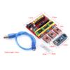 CNC Expansion Board, CNC Machine Board with A4988 Drive, 3D Printer Board with USB Cable for Engraving Machine view 3