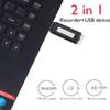 aiqiua Mini USB Pen 8GB 16GB Key Chain Digital Audio Voice Recorder 384KBPS A Key Recording 70hours Recording view 4