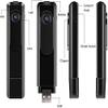 aiqiua Full HD 1080P Mini Camera Cam Video Smart Voice Recording Audio Stereo Recorder Pen USB U Disk Collar Clip view 2